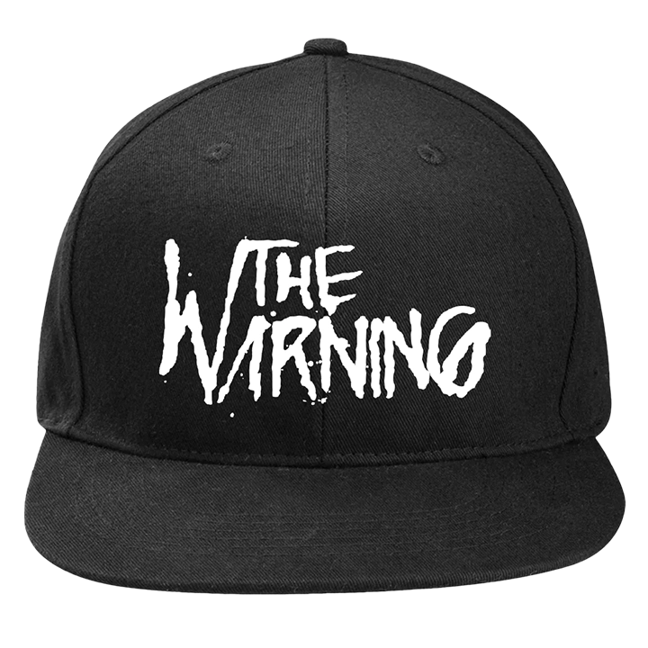 warning logo baseball cap